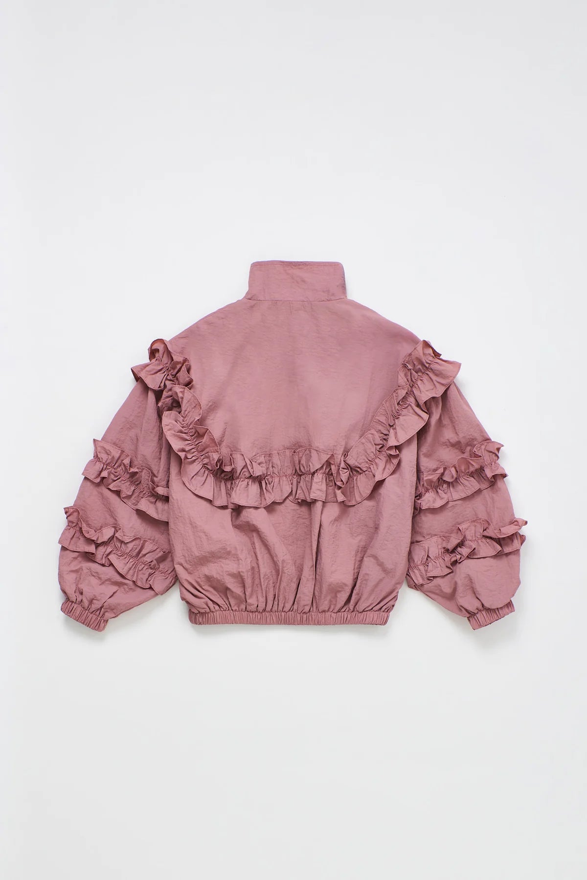 Ruffles Nylon Jacket Pink PINK