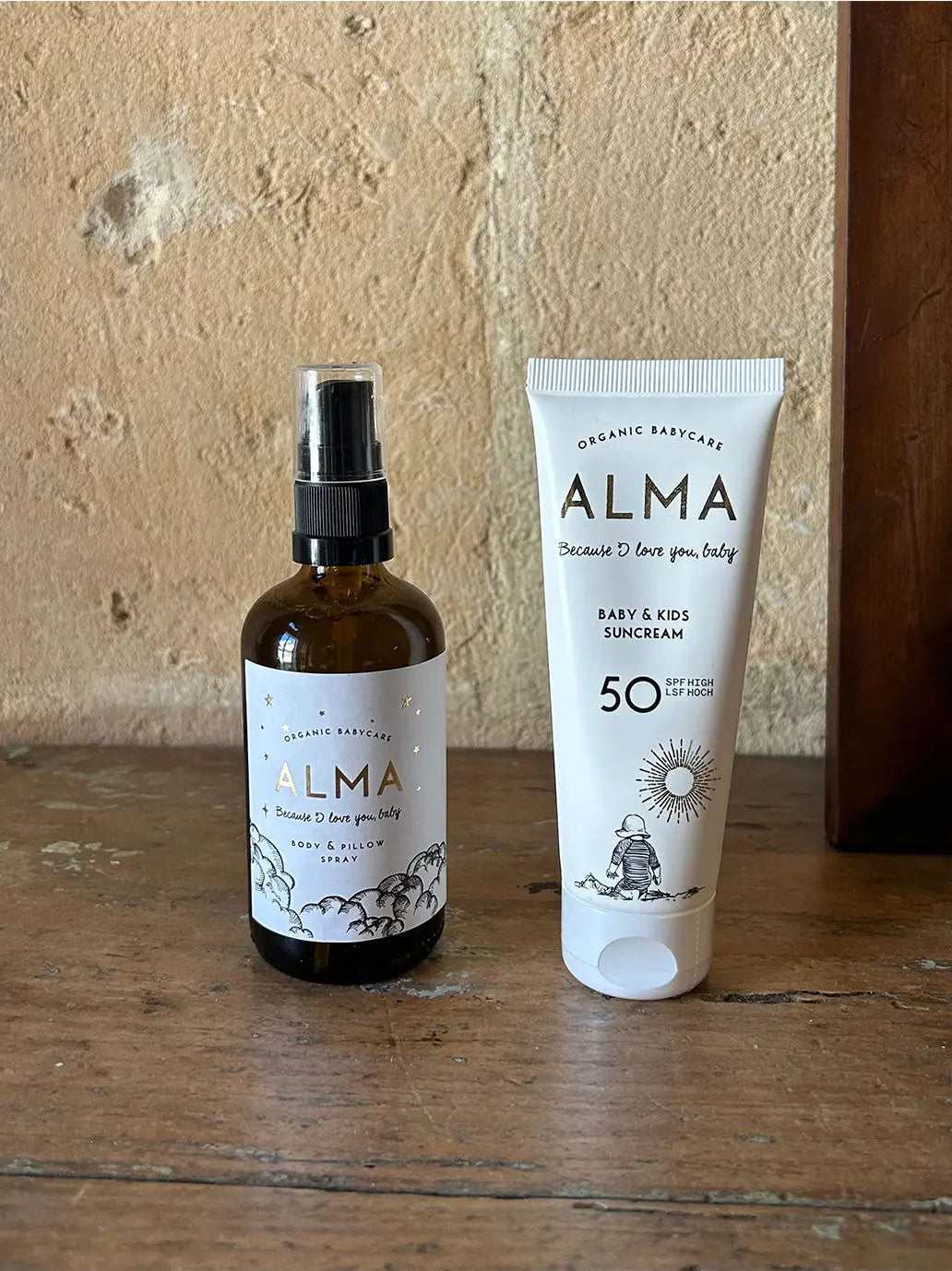 Naturalny spray do poduszki i ciała Alma BÉBÉ Concept