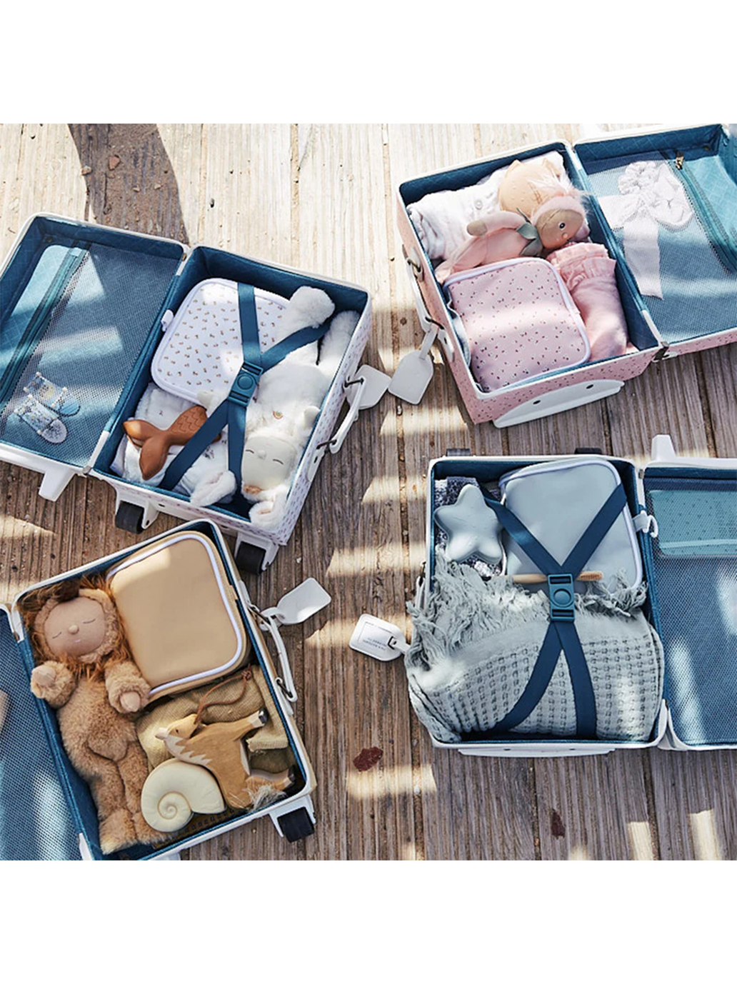 Dziecięca walizka See-Ya Suitcase Olli Ella BÉBÉ Concept