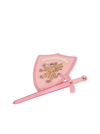 Zabawkowy miecz z tarczą z pianki Konges Slojd BÉBÉ Concept 