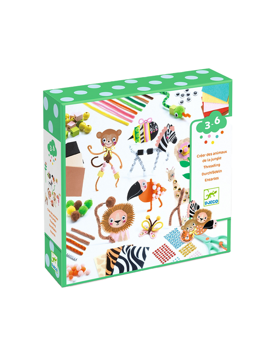 Zestaw kreatywny Jungle Animals Crafts Kit
