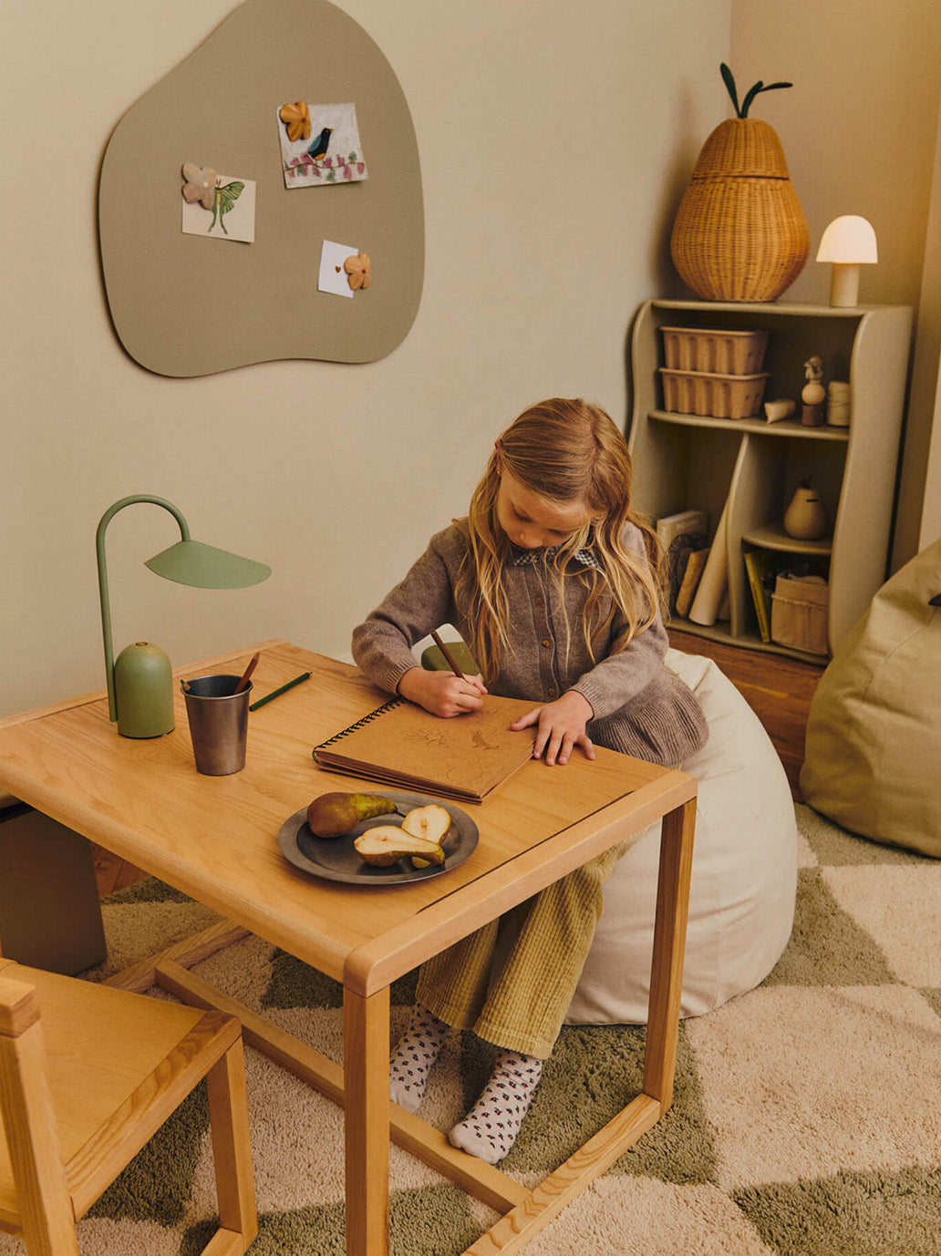 Tablica magnetyczna Willora Magnetic Board Ferm Living BÉBÉ Concept 