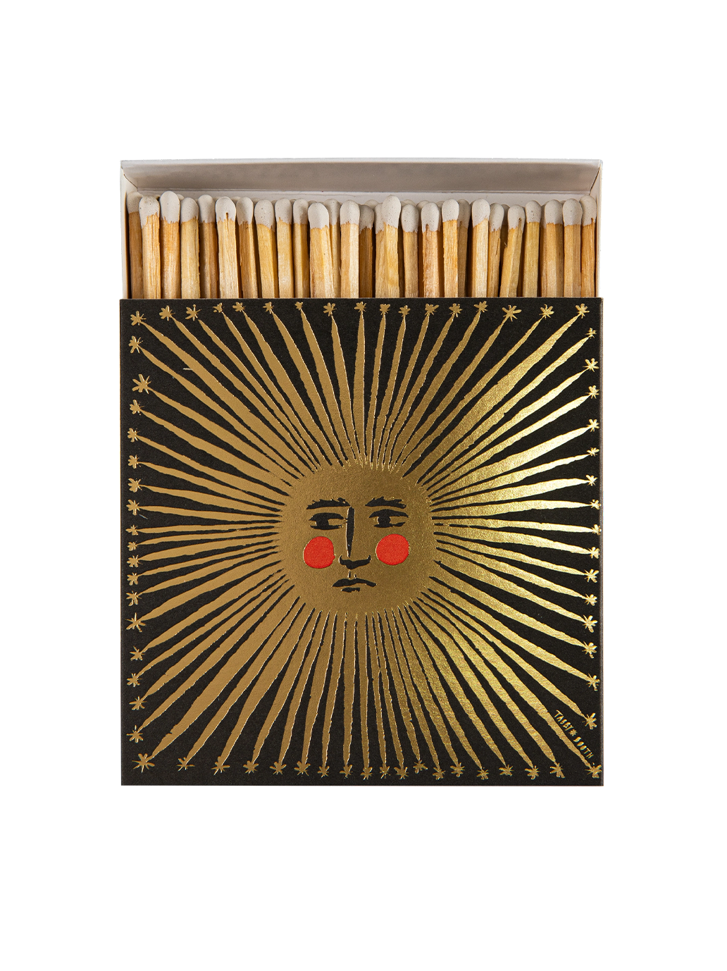 Luksusowe zapałki w ozdobnym pudełku SUN RAY