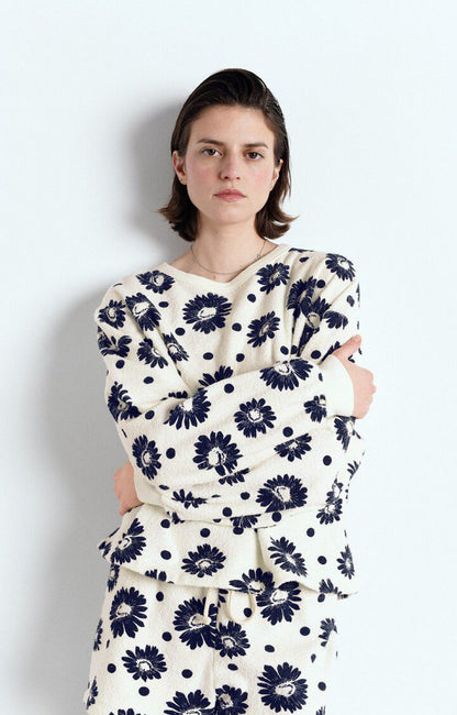 Damska bluza z efektem bouclé Bobypark American Vintage BÉBÉ Concept 