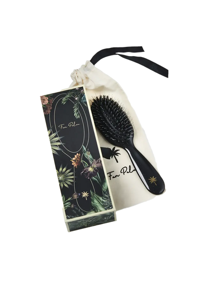 szczotka do włosów z włosia dzika i nylonu Small Fan Palm BÉBÉ Concept