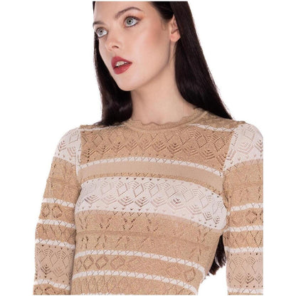 OUTLET Damska sukienka ażurowa | rozm. M bébé concept BÉBÉ Concept 