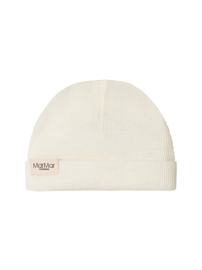 Czapeczka niemowlęca z merino Aiko Rib MarMar Copenhagen BÉBÉ Concept 