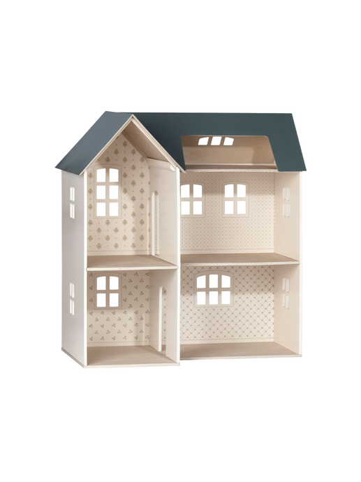 dřevěný dům miniatur 