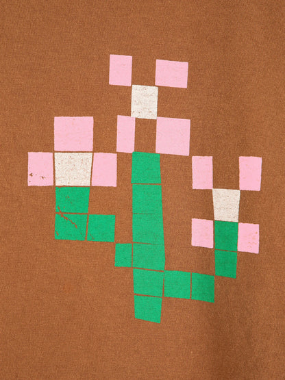 Pixel Flowers oversize T-shirt Bobo Choses BEBE Concept 