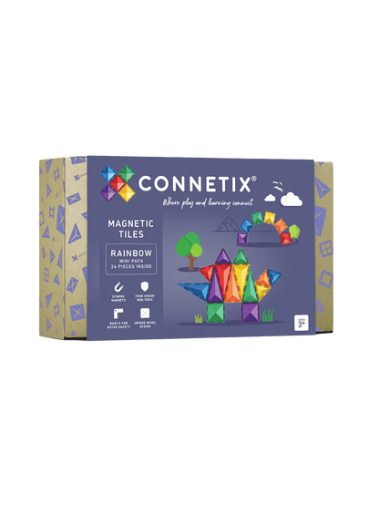 Klocki magnetyczne Rainbow Mini Pack Connetix BÉBÉ Concept 