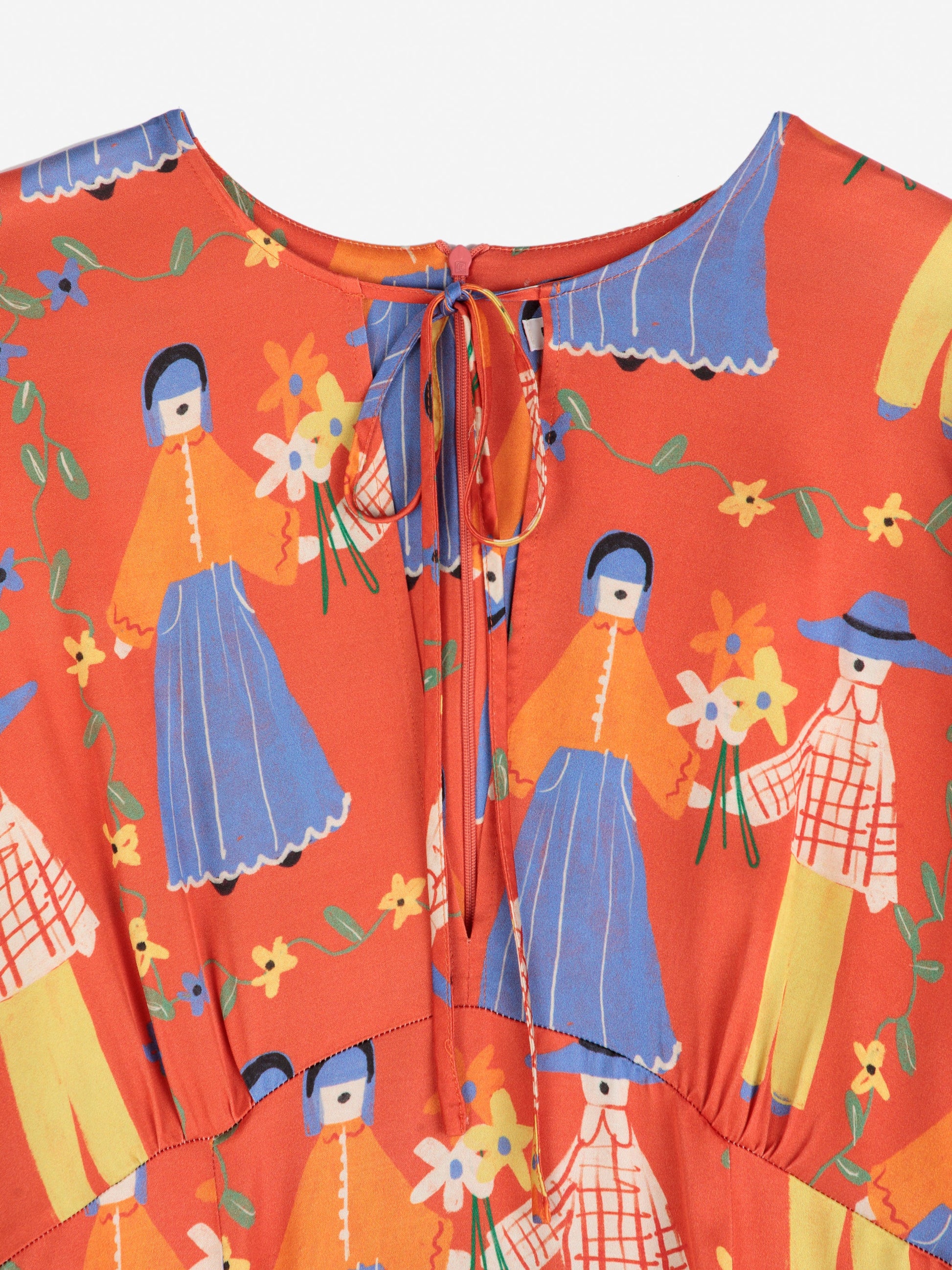 Sukienka Couples print satin dress Adult Bobo Choses BÉBÉ Concept 