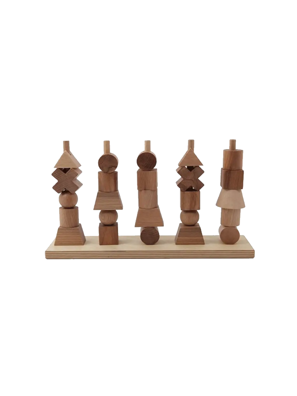 drewniana układanka płotek Wooden Story BÉBÉ Concept