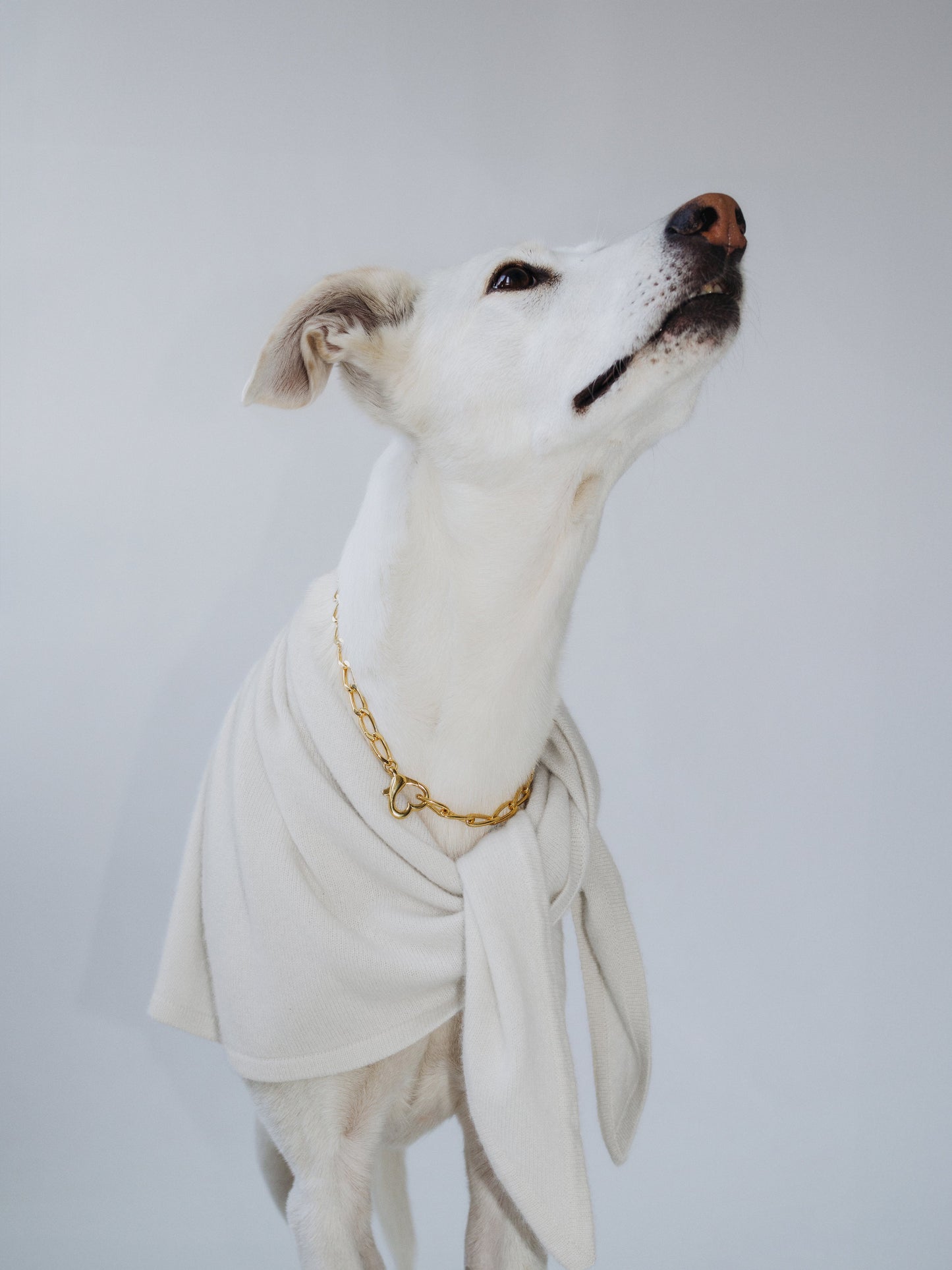 Trójkątny szal - bandana z kaszmiru Mille Family BÉBÉ Concept 