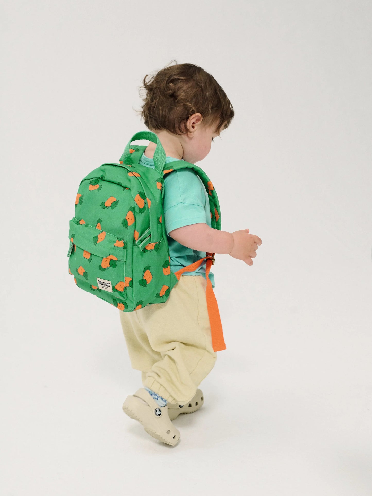Tangerine all over backpack Bobo Choses BÉBÉ Concept 