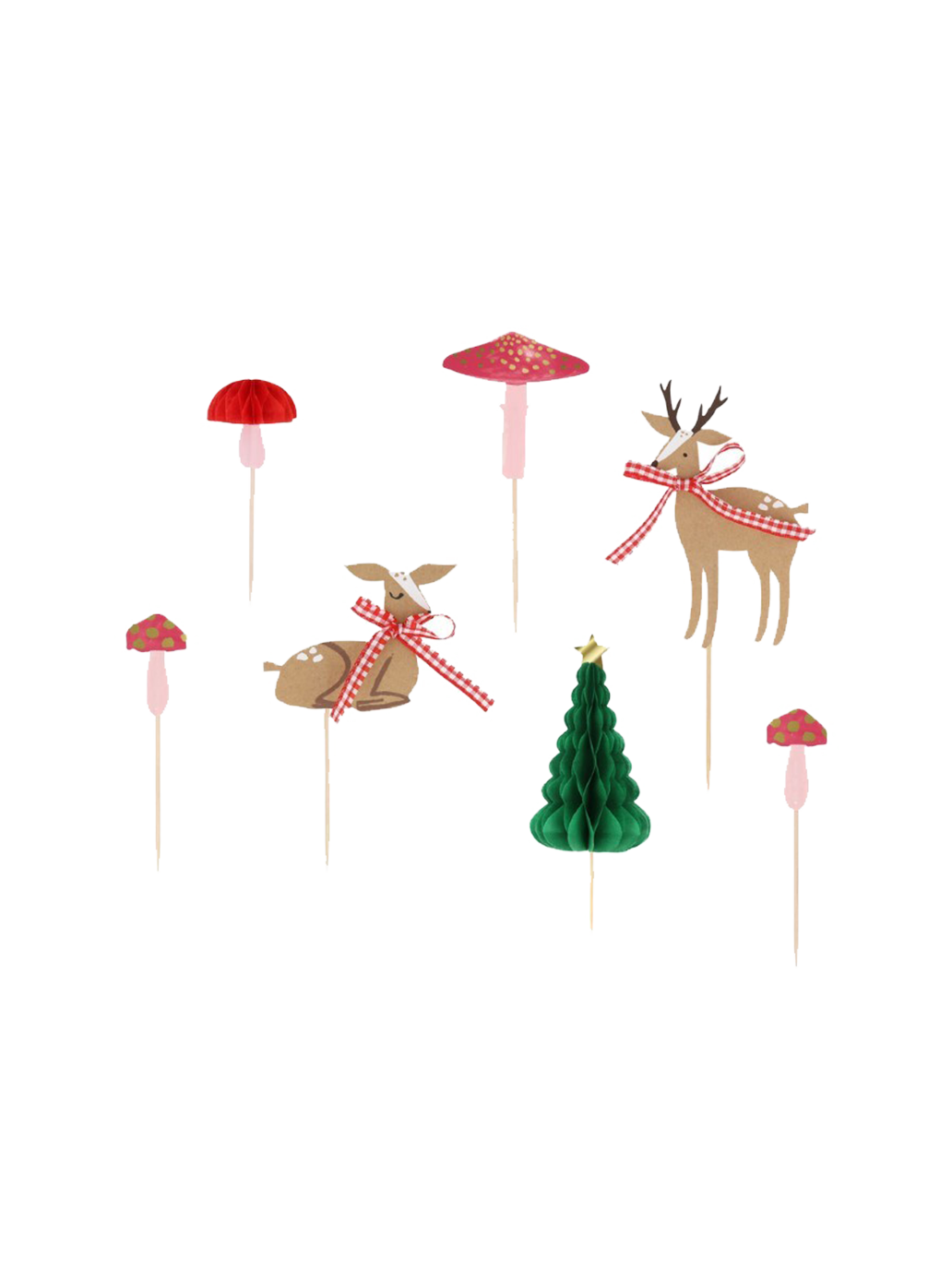 Ozdobne toppery na tort Meri Meri BÉBÉ Concept 