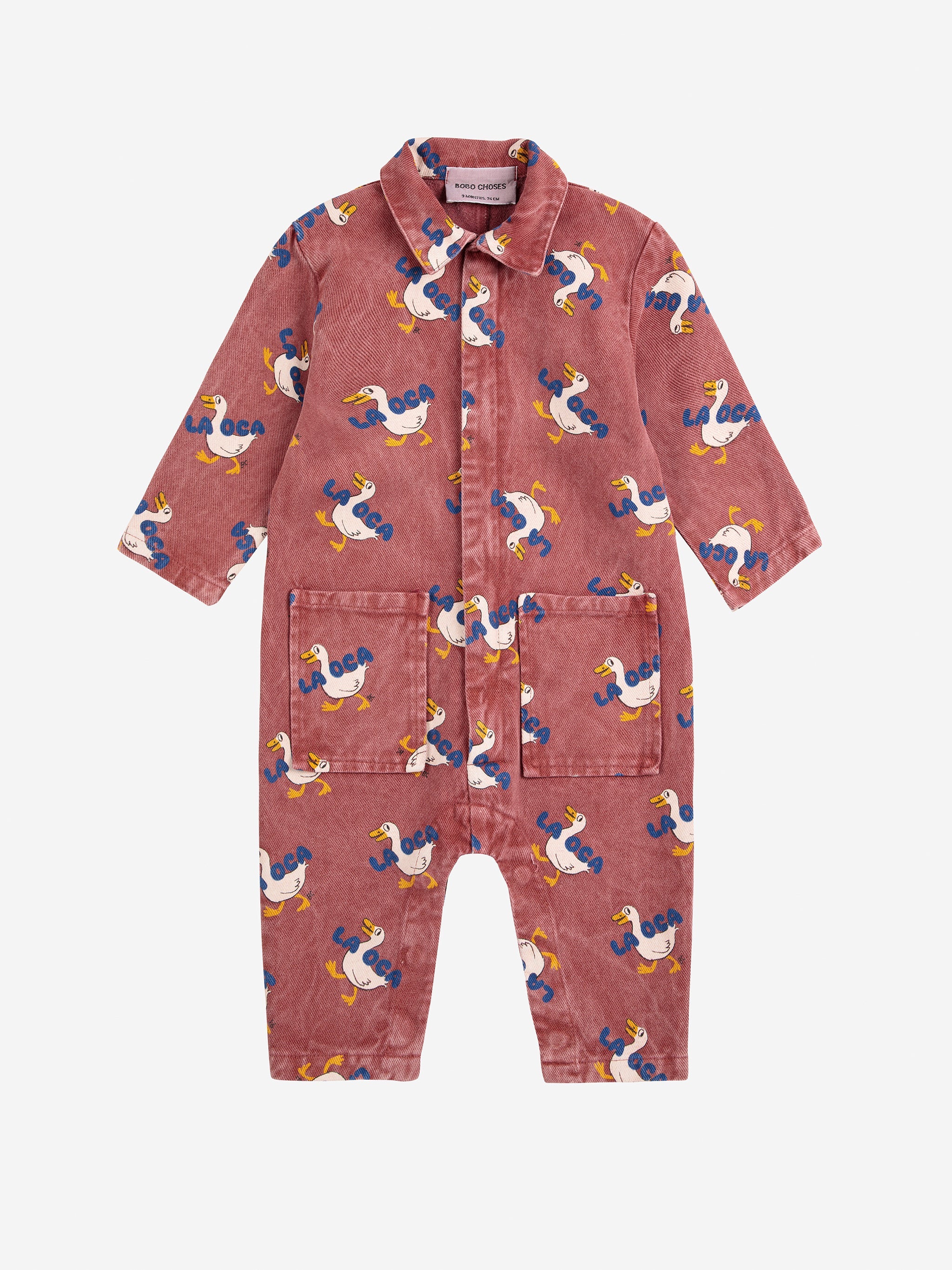 La Oca all over woven overall Baby Bobo Choses BÉBÉ Concept 