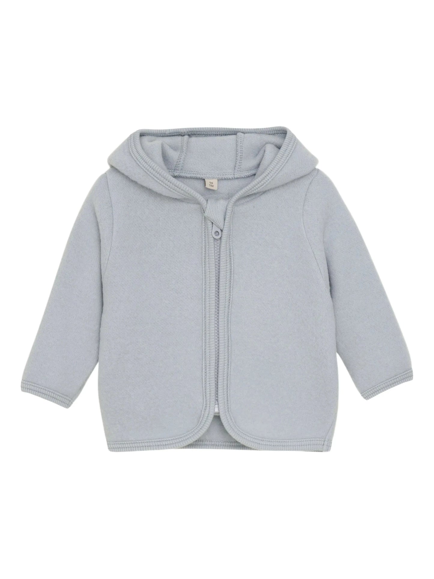 OUTLET Kurtka z wełny merino z uszami | rozm. 56cm bébé concept BÉBÉ Concept 