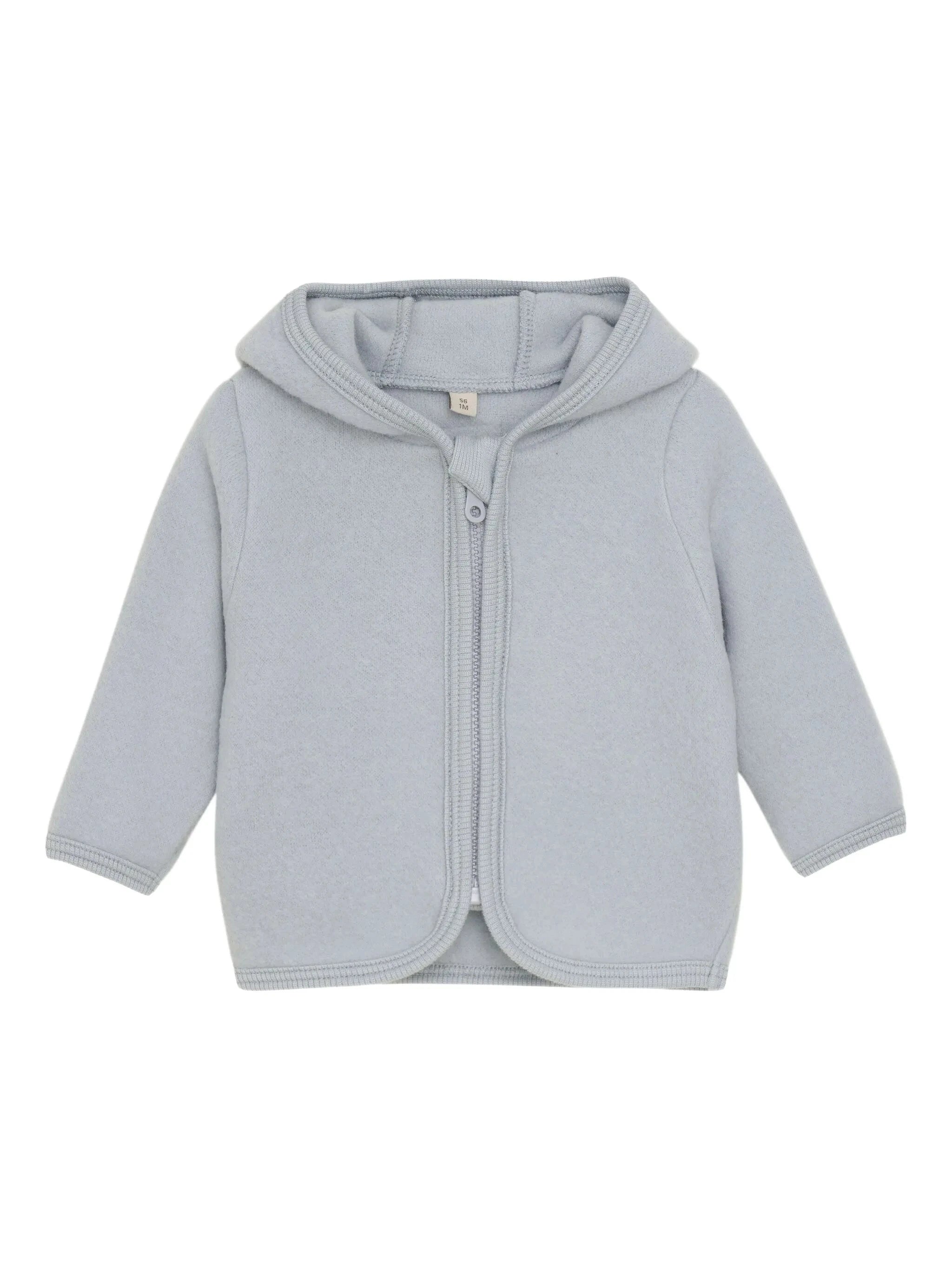 OUTLET Kurtka z wełny merino z uszami | rozm. 56cm bébé concept BÉBÉ Concept 