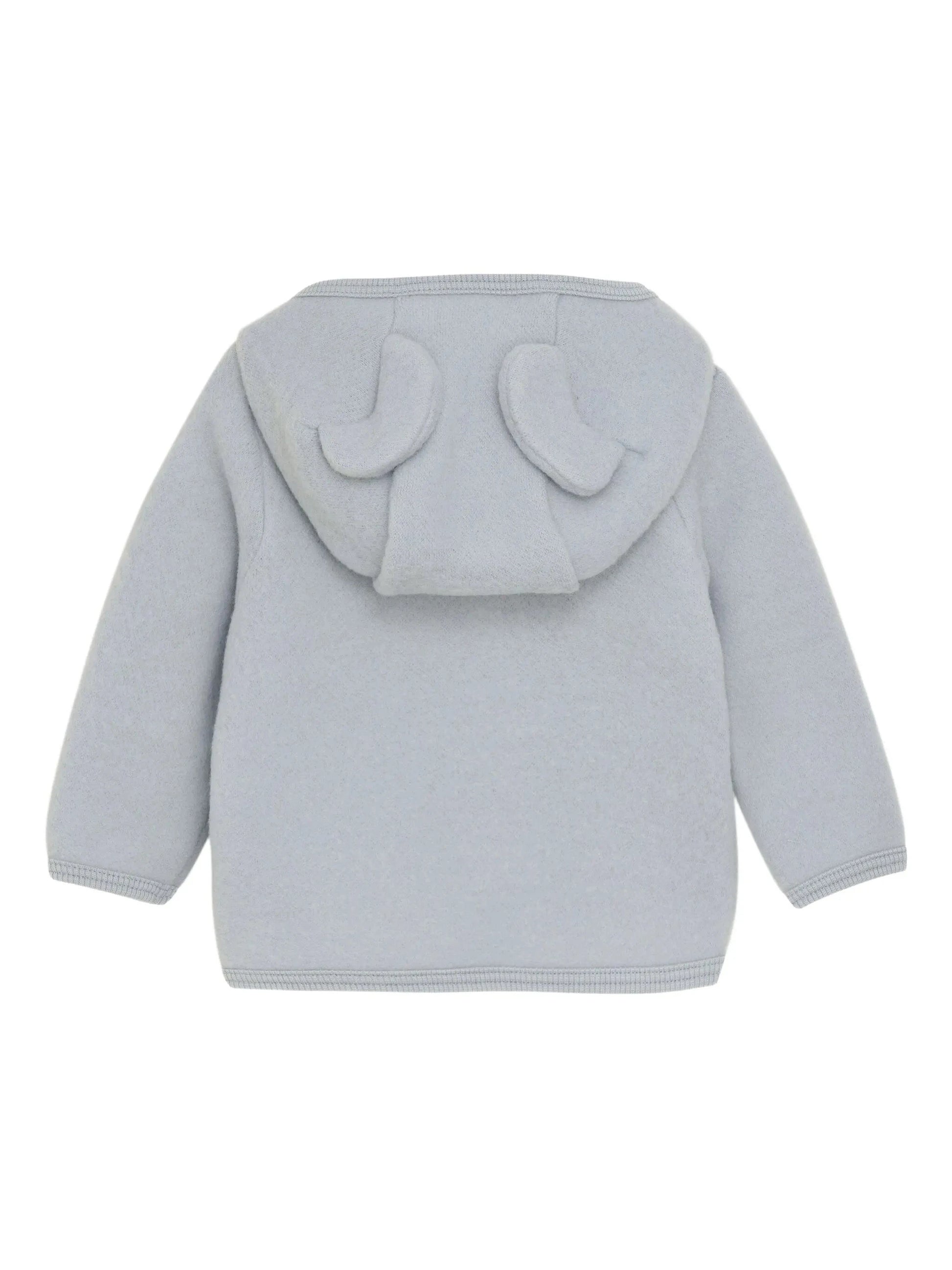 OUTLET Kurtka z wełny merino z uszami | rozm. 56cm bébé concept BÉBÉ Concept 