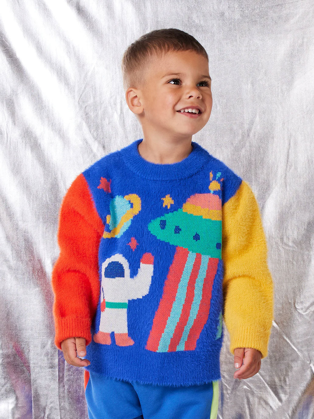 Sweter z kolorowym wzorem Halcyon Nights BÉBÉ Concept 