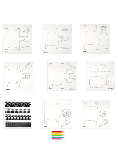 Kidoki 3D Safari Kikkerland BÉBÉ Concept 