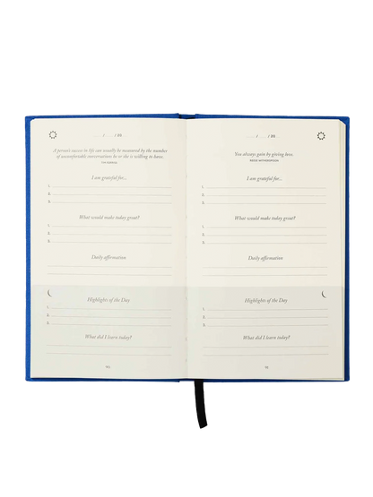 Notatnik The Five Minute Journal Intelligent Change BÉBÉ Concept 