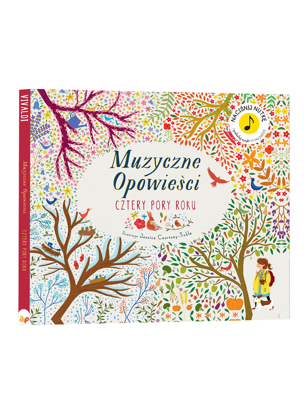 Muzyczne Opowieści. Cztery Pory Roku Wydawnictwo api papi BÉBÉ Concept 