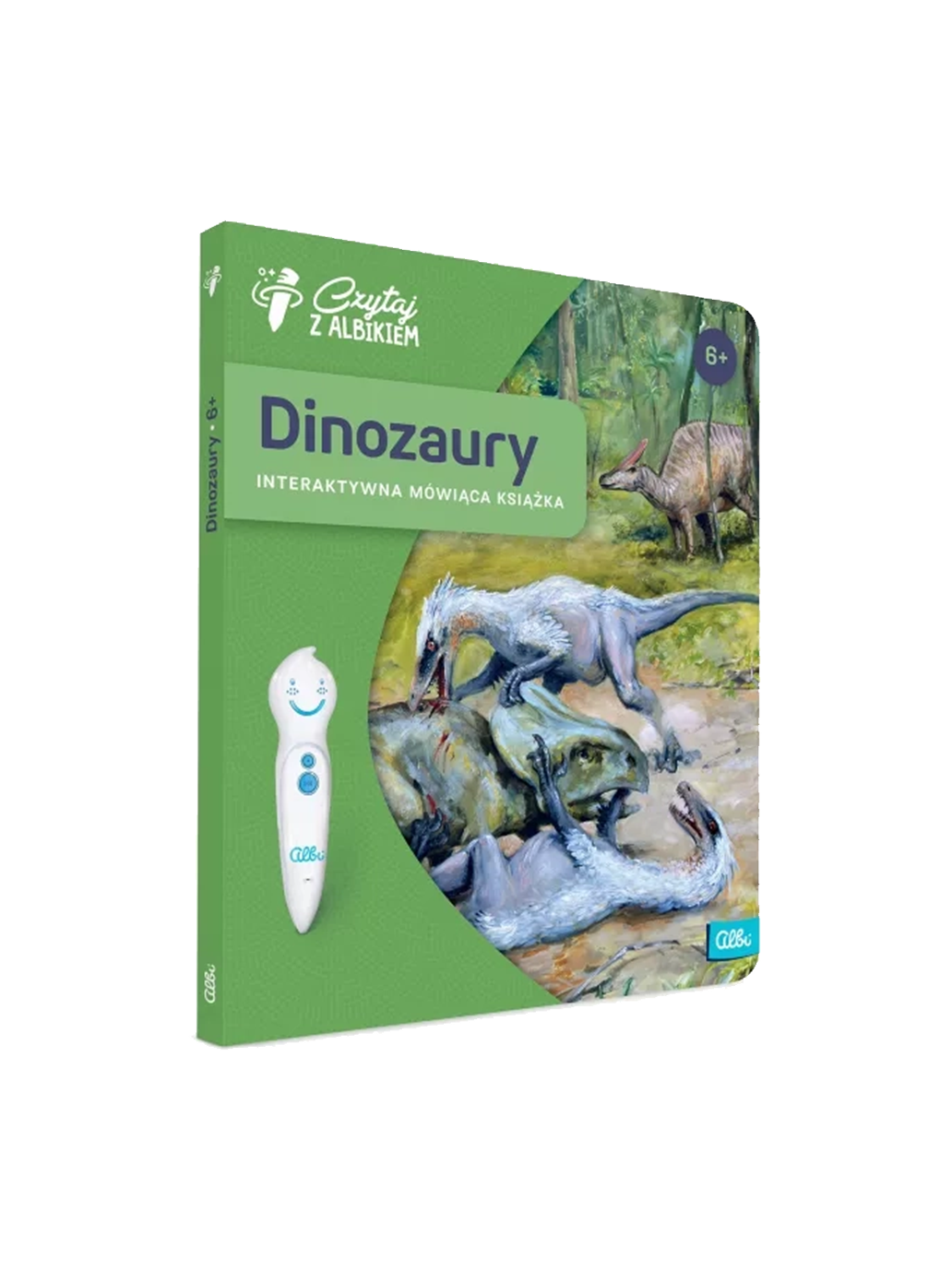 Dinozaury. Książka interaktywna Albi BÉBÉ Concept 