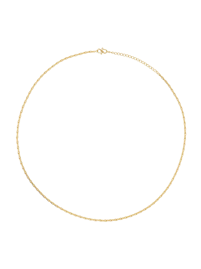 Pozłacany łańcuszek Radiant Plain Necklace Anna + Nina BÉBÉ Concept 