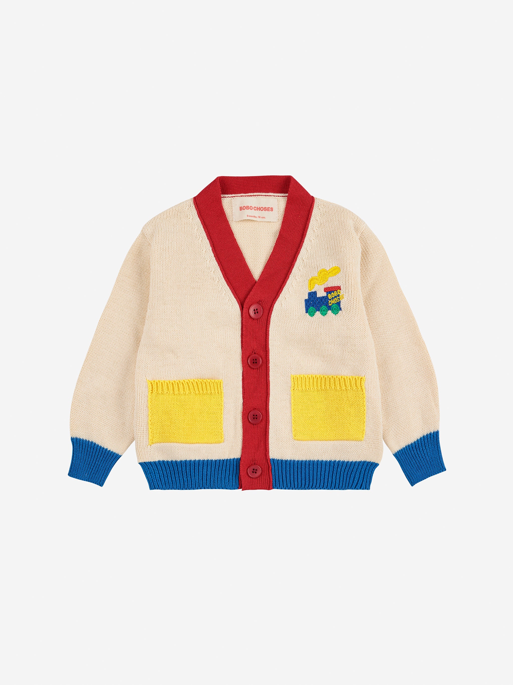 Bobo Choo Choo color block cardigan Baby Bobo Choses BÉBÉ Concept 