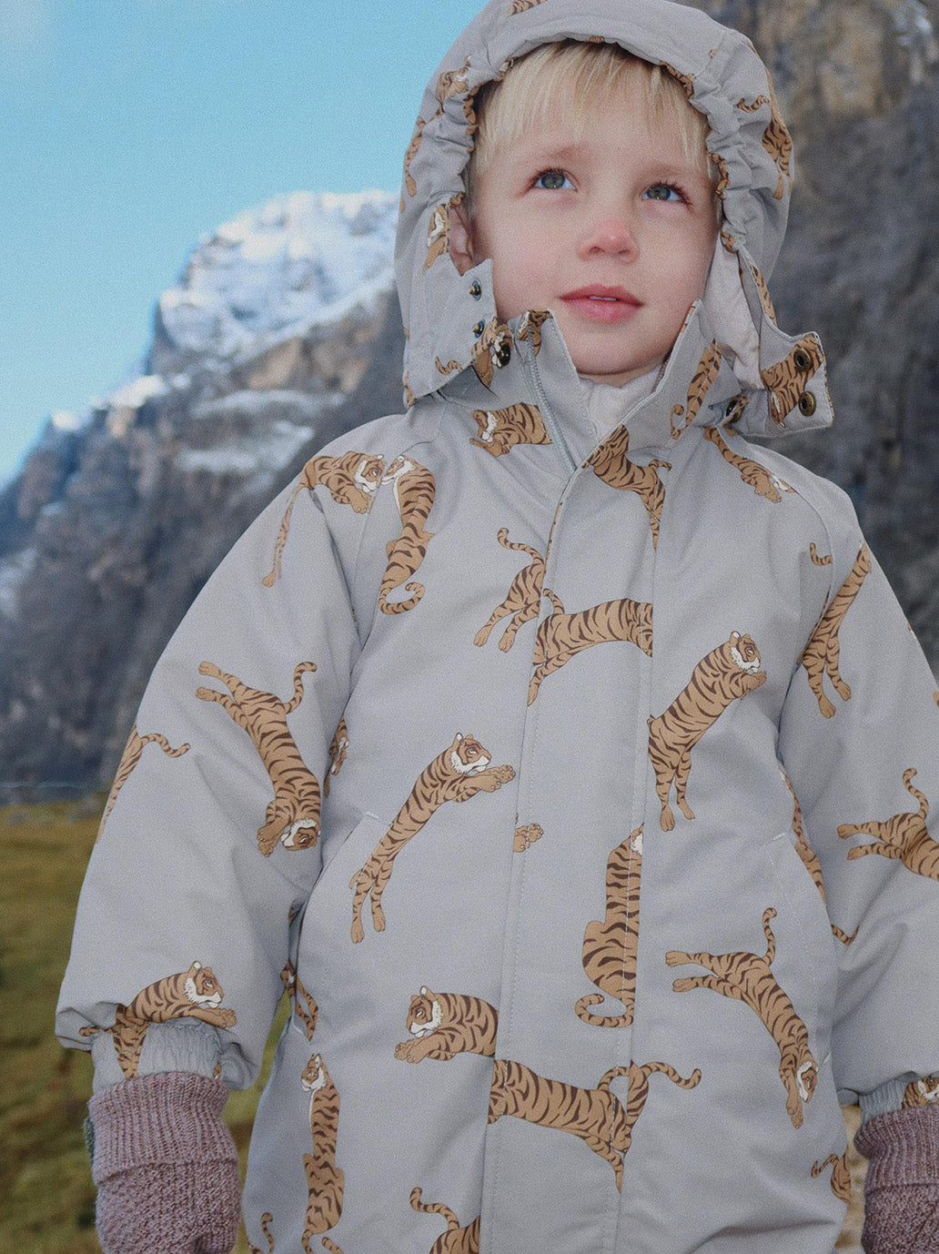 Zimowy kombinezon Nohr snowsuit print Konges Slojd BÉBÉ Concept 