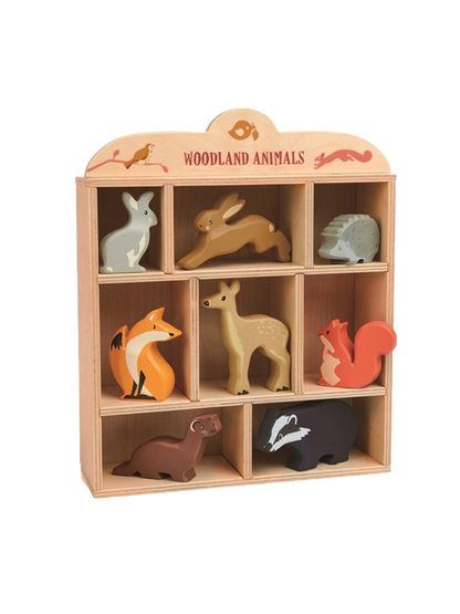 Drewniane figurki do zabawy z gablotką Tender Leaf Toys BÉBÉ Concept