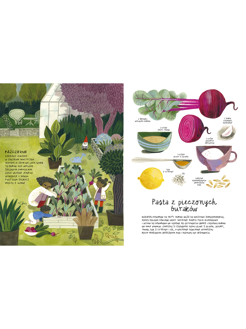 Przepisy z balkonu i ogródka Wydawnictwo Kropka BÉBÉ Concept