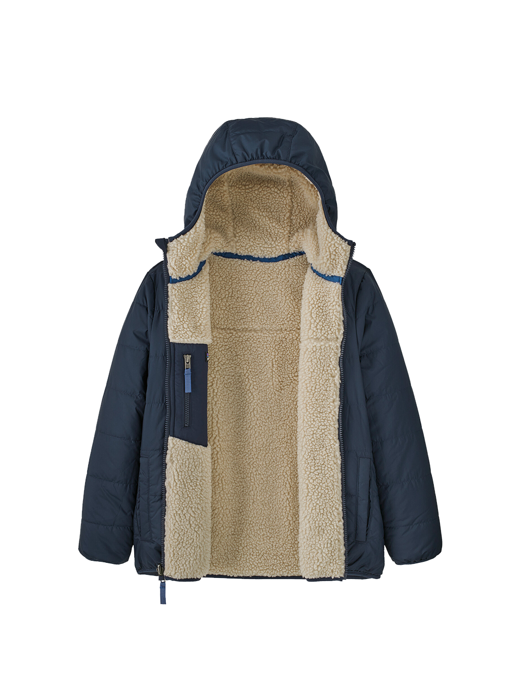 Dwustronna kurtka Kids Reversible Ready Freddy Hoody Patagonia BÉBÉ Concept 