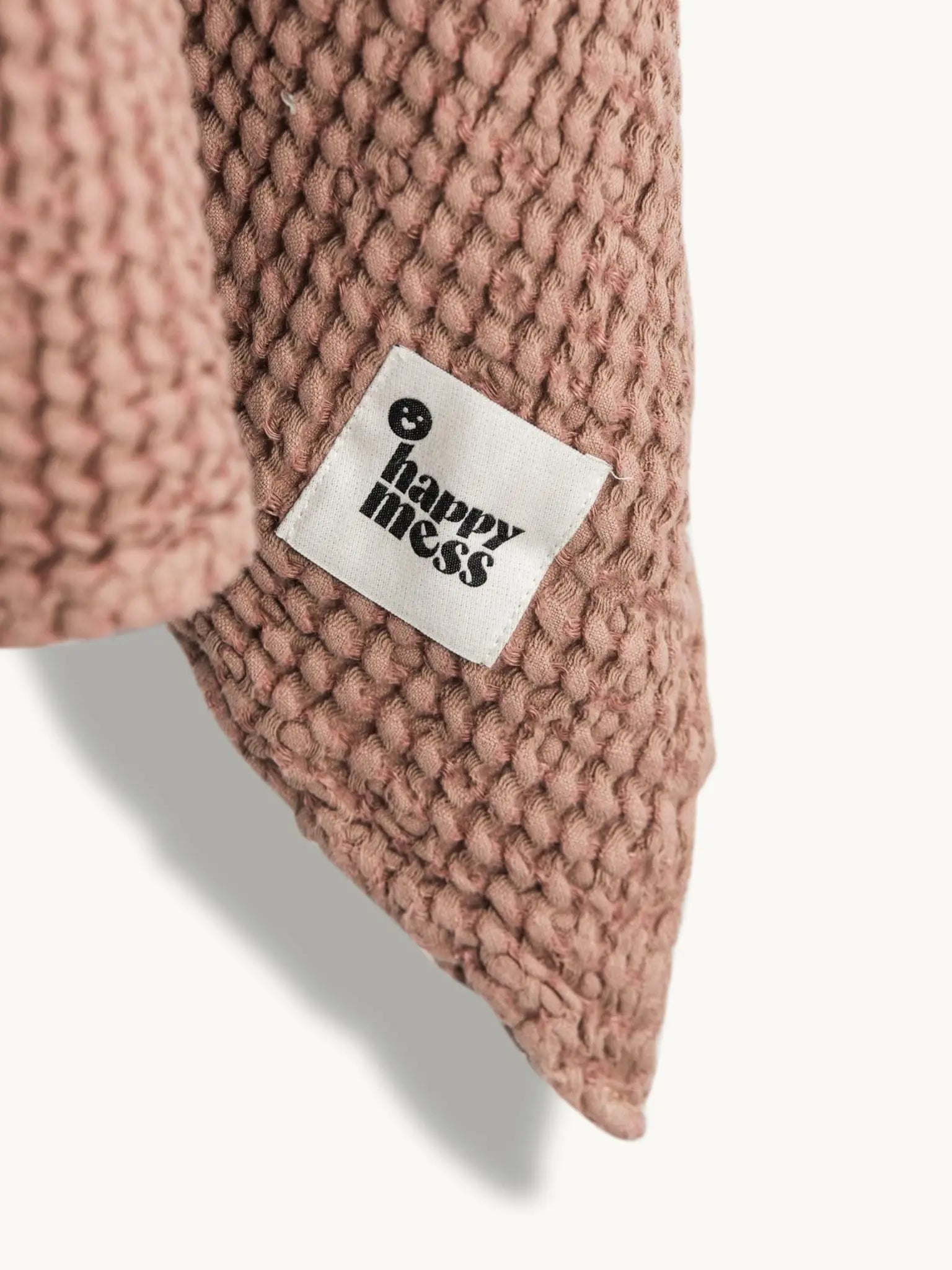 ponczo waflowe lniane Happymess BÉBÉ Concept