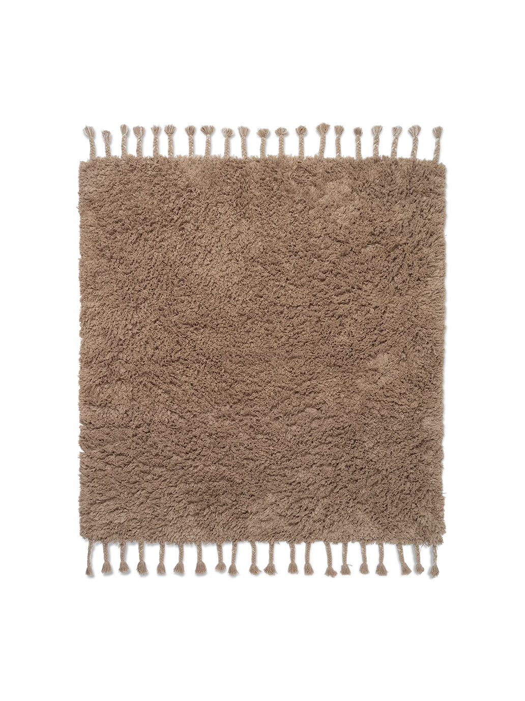 Bawełniany dywan z frędzlami Amass Rug Ferm Living BÉBÉ Concept