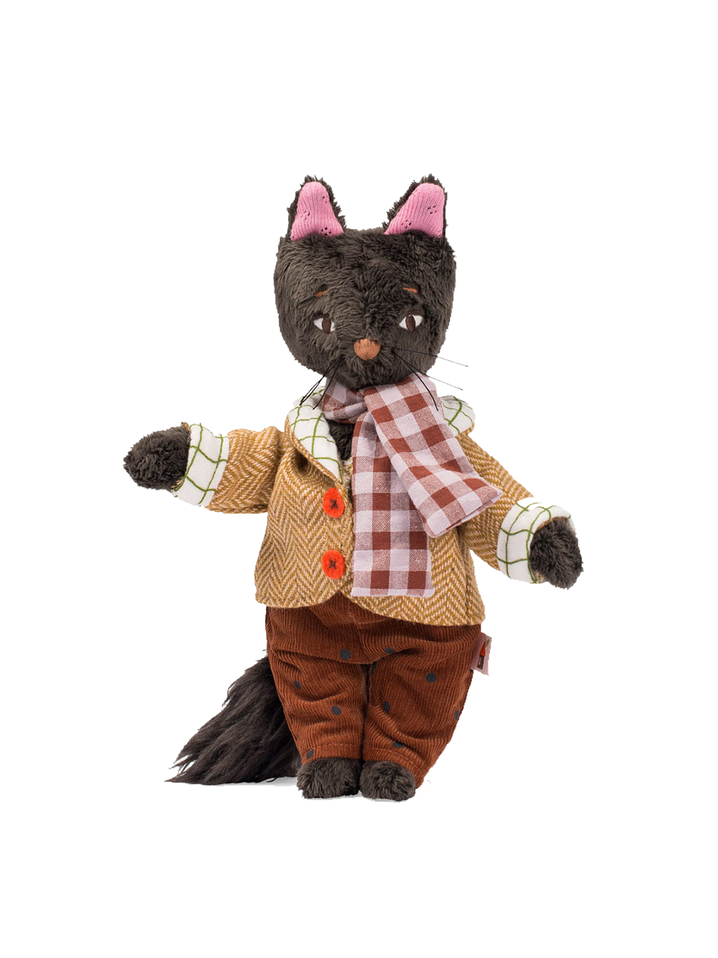 Przytulanka retro w ozdobnym pudełku Les Minouchkas Moulin Roty BÉBÉ Concept 