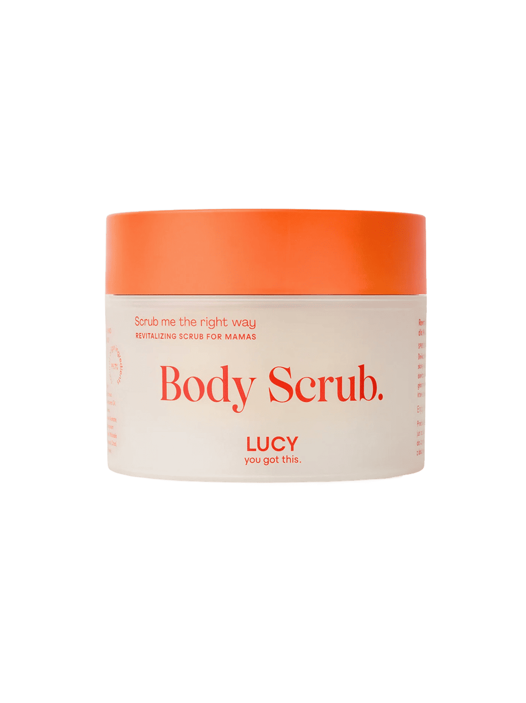 Rewitalizujący peeling cukrowy dla Mam Body Scrub
