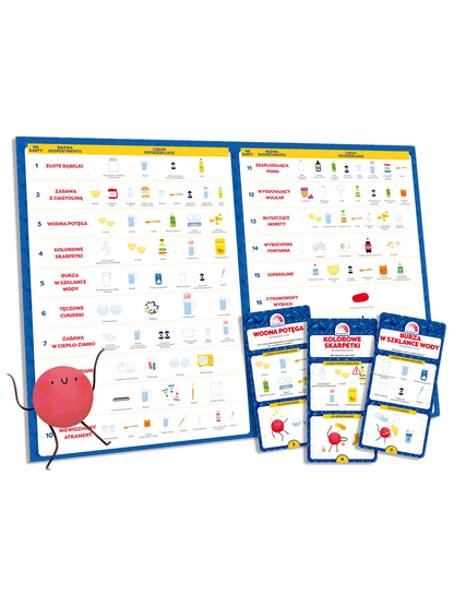 Wielkie eksperymenty dla najmłodszych! Wydawnictwo api papi BÉBÉ Concept