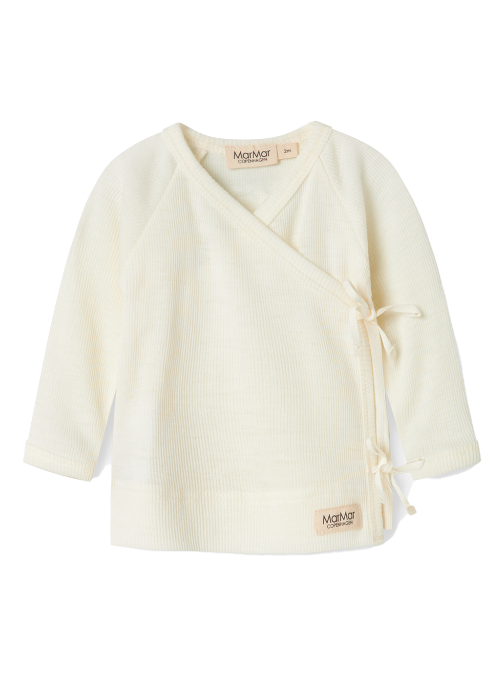 Bluza niemowlęca z merino Tut Wrap Blouse MarMar Copenhagen BÉBÉ Concept 