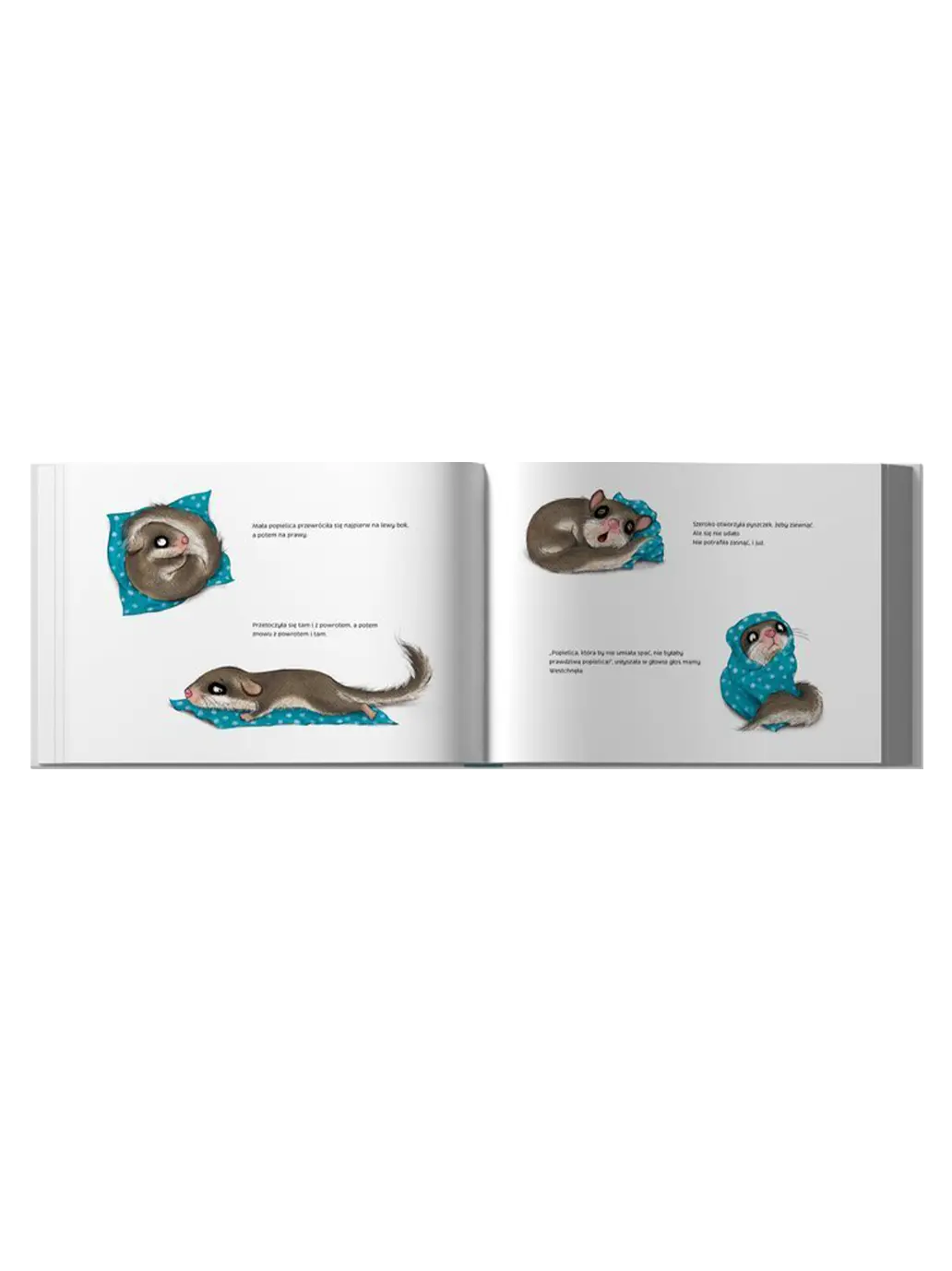 Historia małej popielicy, która nie mogła zasnąć Wydawnictwo Mamania BÉBÉ Concept