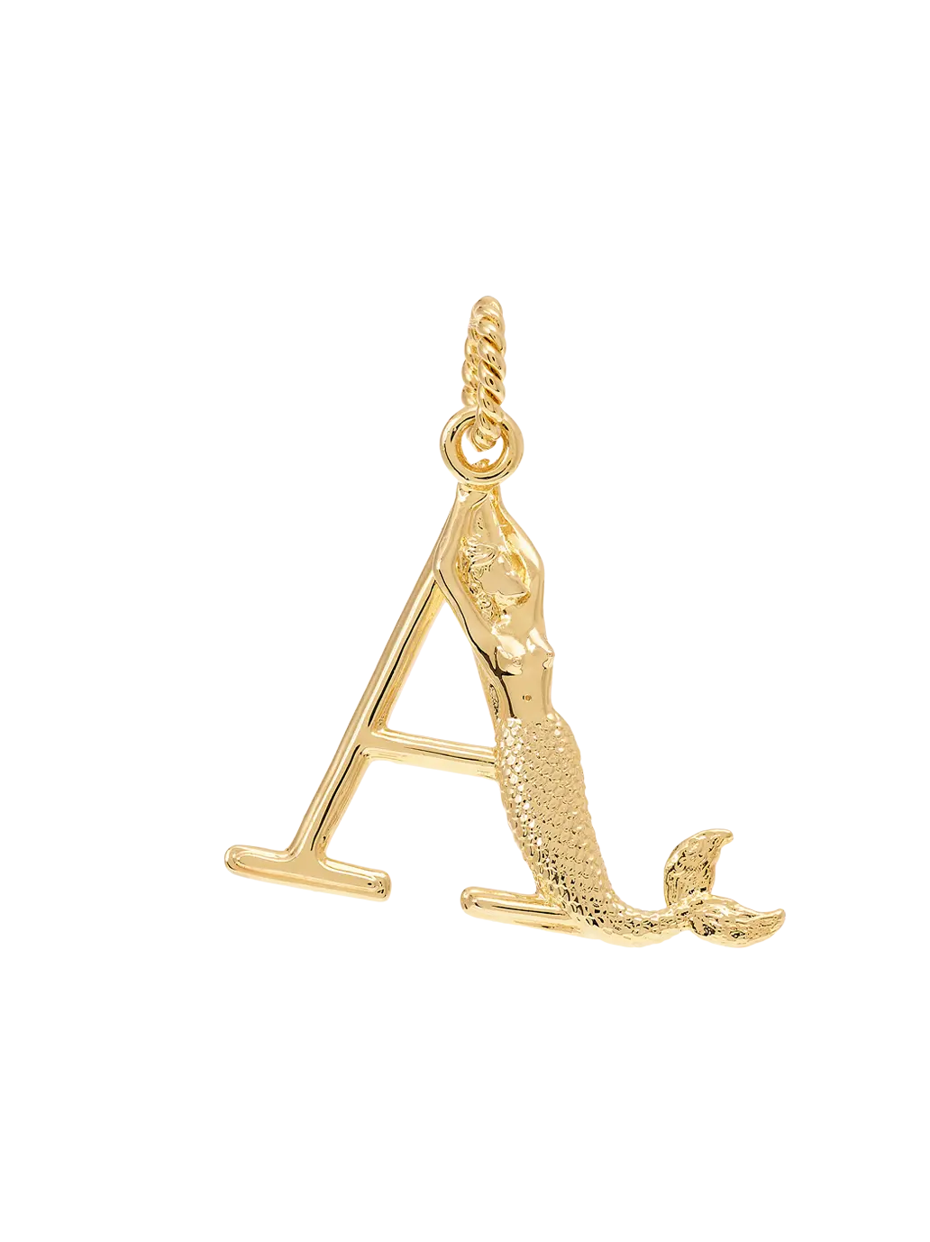 Pozłacana zawieszka Initial Muse Necklace Charm Anna + Nina BÉBÉ Concept 