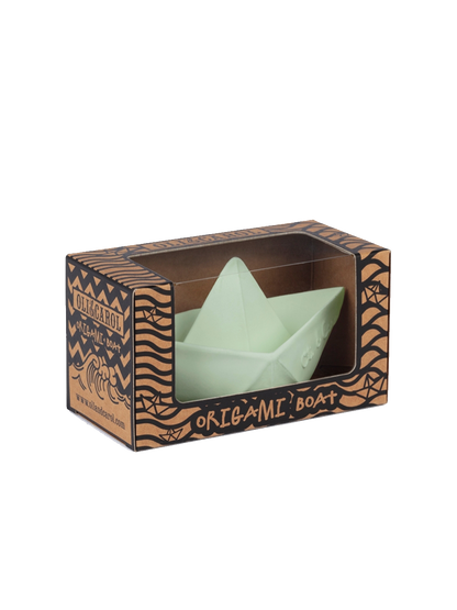 Kauczukowa zabawka do kąpieli Origami Boat Oli &amp; Carol BÉBÉ Concept 