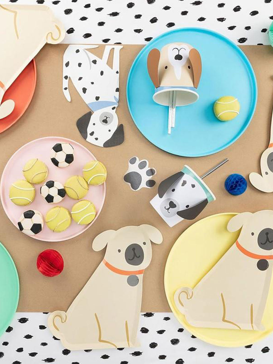 Papierowe talerzyki 8 szt. Meri Meri BÉBÉ Concept 