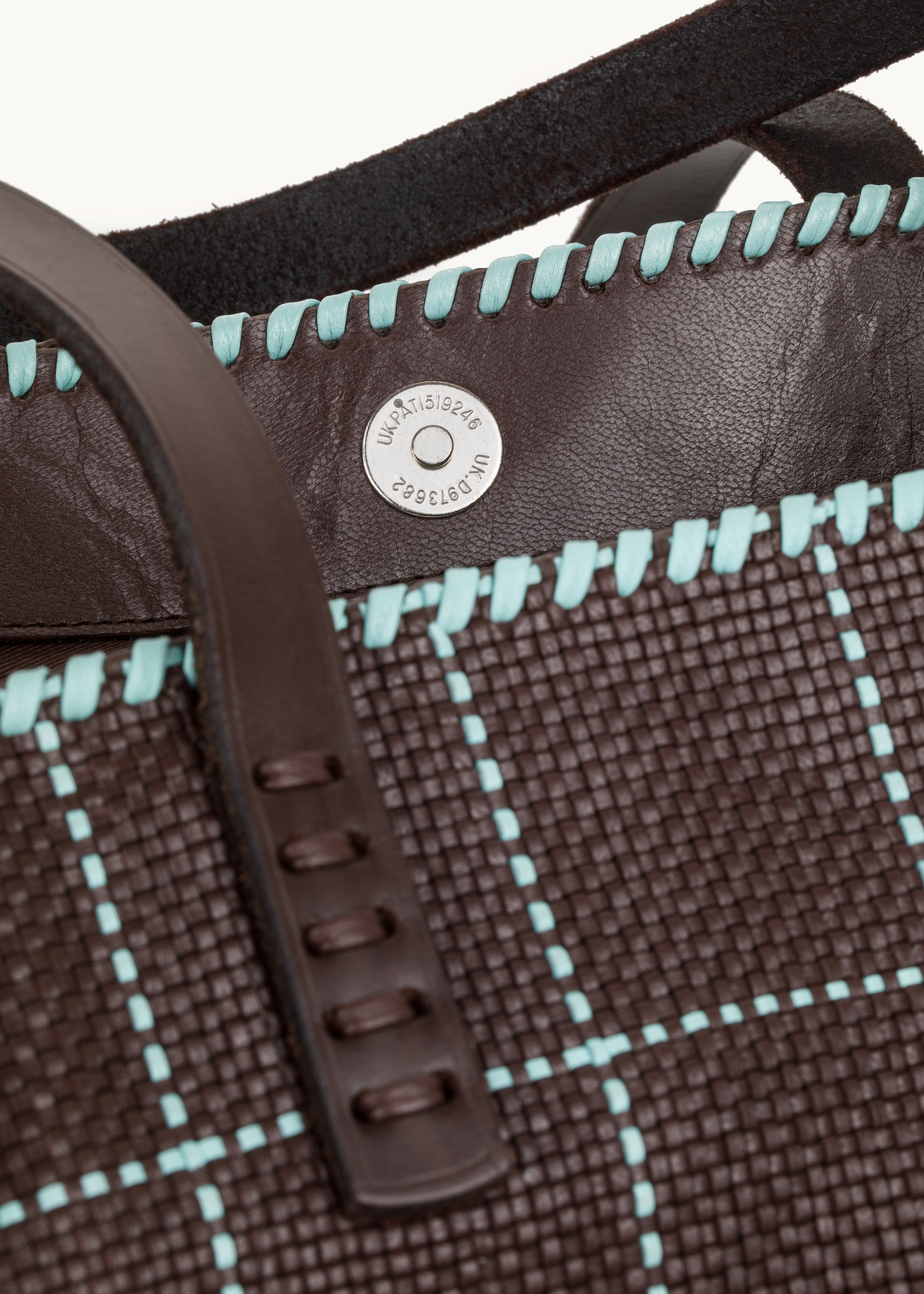 Skórzana torba Check Tote Dragon Diffusion BÉBÉ Concept 