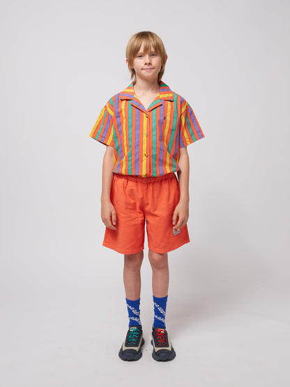 Spodenki Smiling woven bermuda shorts Bobo Choses BÉBÉ Concept 