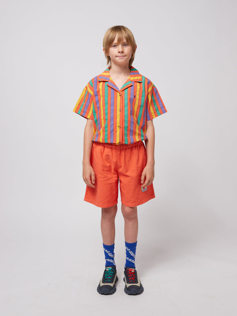 Spodenki Smiling woven bermuda shorts Bobo Choses BÉBÉ Concept 
