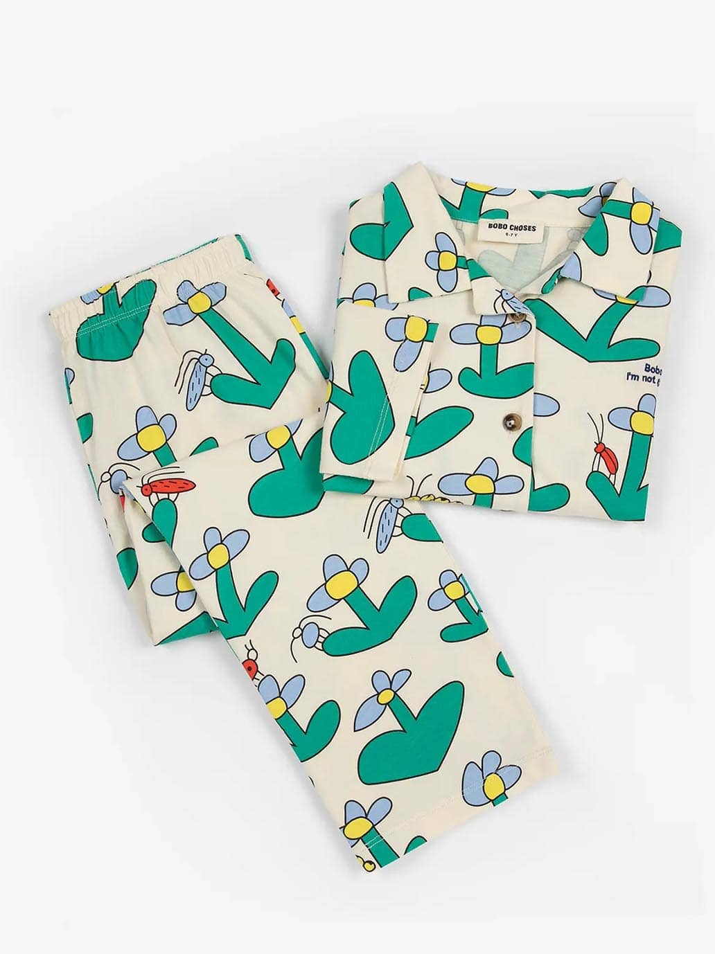 Piżama Dancing Flower all over Bobo Choses BÉBÉ Concept 