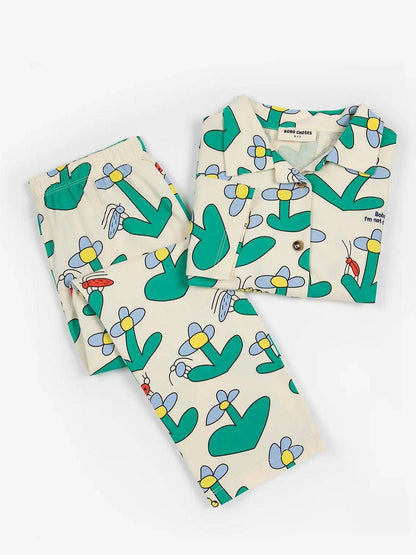 Piżama Dancing Flower all over Bobo Choses BÉBÉ Concept 