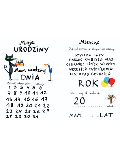 Moja książka o mnie. Książka aktywnościowa Wydawnictwo Kropka BÉBÉ Concept 